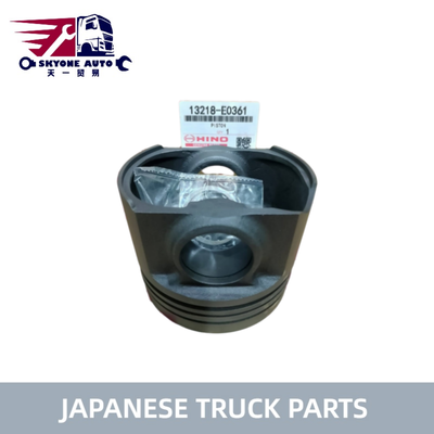 Suku Cadang Mesin Truk Jepang Piston 13218-E0361 Untuk Truk HINO 500 J08E Kualitas Tinggi
