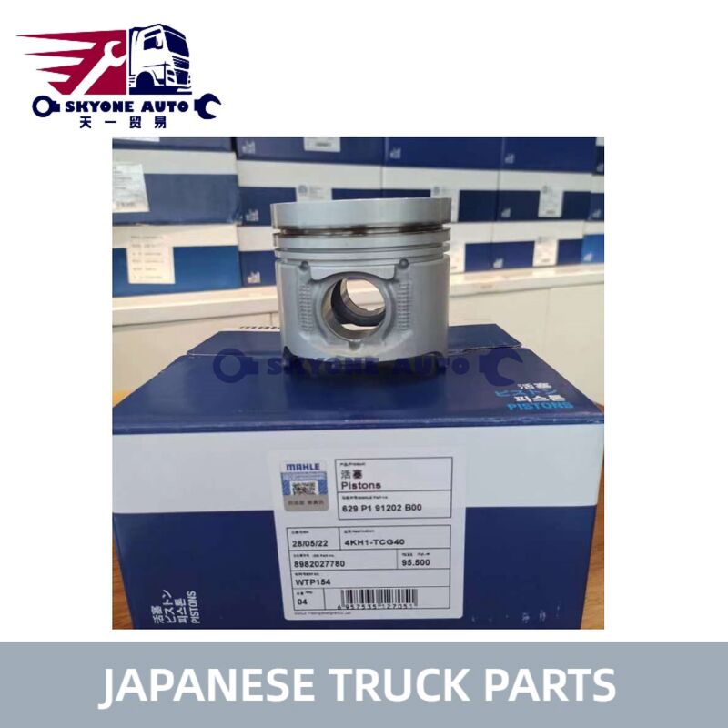 Piston Mesin OEM 8-98202778-0 untuk ISUZU Dmax 3.0 Ranura 4JH1T 4KH1 - Piston Assy Logam & Aluminium