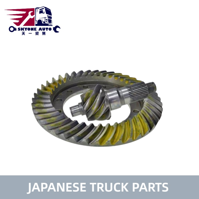 Bagian Truk Jepang Set Gir Penggerak Akhir 41201-3210 41201-3200 Rasio 8/42 1 Penggunaan Untuk Truk HINO 500 FM8JLKM HINO ENGINE PARTS