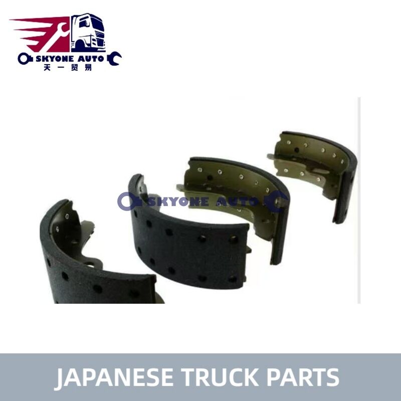 Bagian Truk Jepang Brake Shoe Assy S4743-03810 47420-EV340 Untuk HINO 500 RANGER Truk J08C HINO ENGINE PARTS