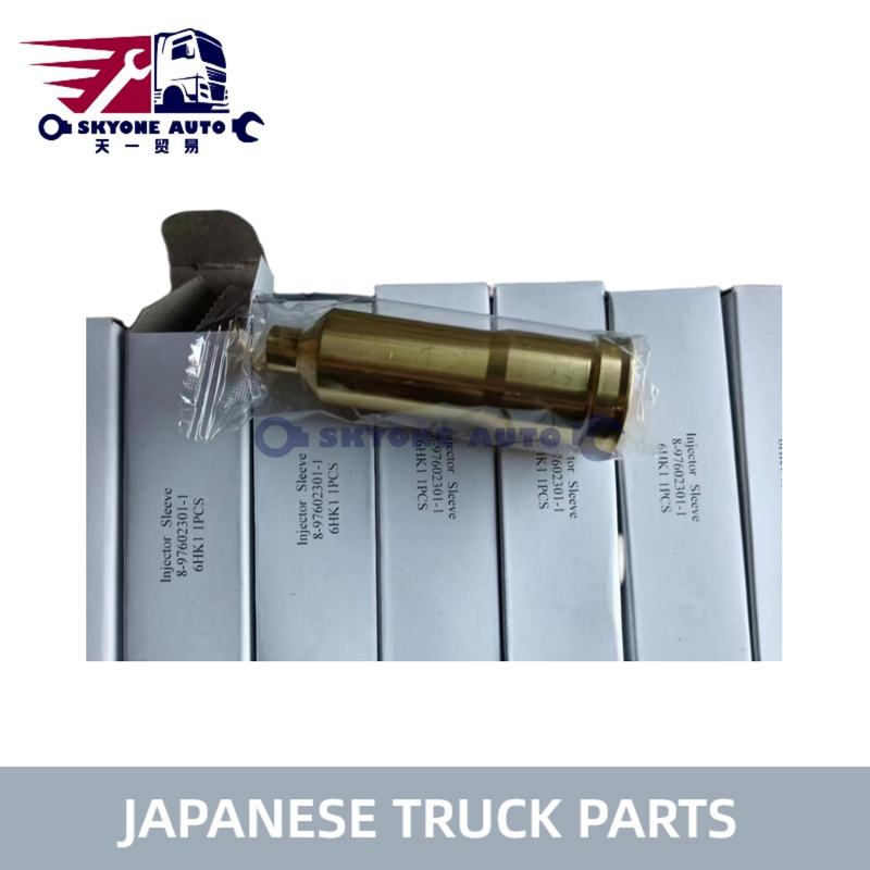 Bagian Mesin Isuzu Sleeve Injector 8-97602301-0 8-97602301-1 Penggunaan untuk ISUZU FTR 4HK1/6HK1
