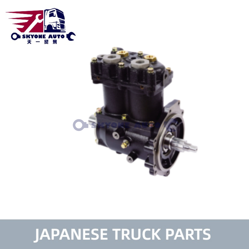 Bagian truk Jepang ME150697 ME015591 80MM Kompresor Udara Pompa Assy Untuk MITSUBISI FUSO 6D24T 6D24 uck HNTC Brand