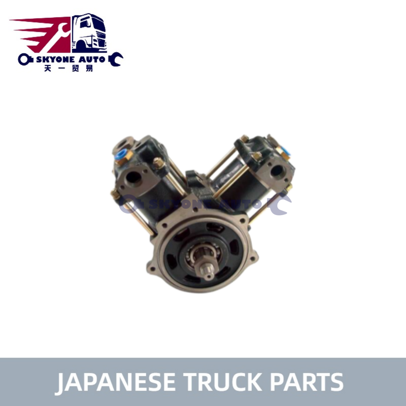 Japanese Truck Parts ME067899 ME092477 ME091680 80MM Air Compressor Pump Assy V-Cylinder For MITSUBISI FUSO FP415 FP419 MS715 8DC9 Truck HNTC Brand
