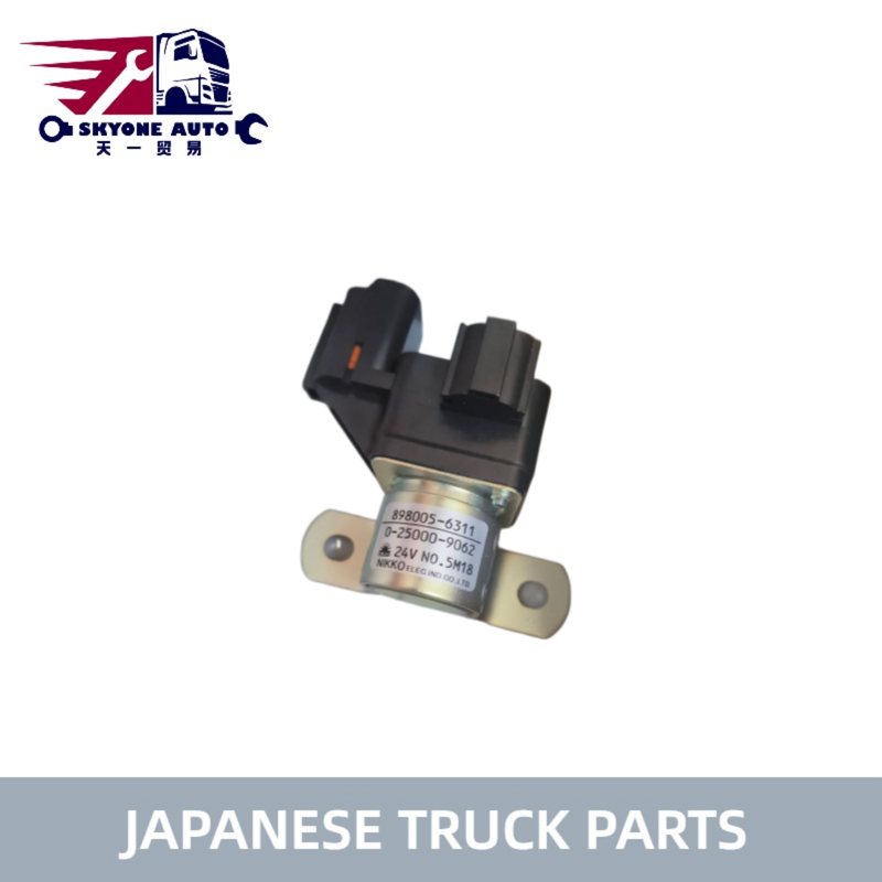 Suku cadang truk Jepang Relay Starter 8-98005631-1 25000-9062 8980056311 untuk ISUZU 700P 4HK1 6HK1 4JJ1 6UZ1 6WG1 ZAX240 SUKU CADANG TRUK ISUZU