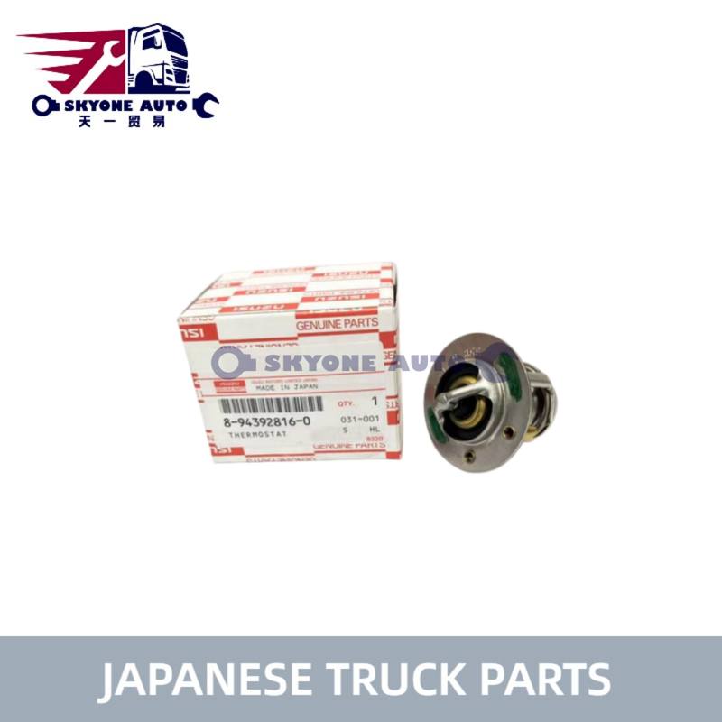 suku cadang truk Jepang Thermostat 8-94392816-0 894392816-0 untuk ISUZU FVR33 6HH1 Truck ISUZU TRUCK PARTS