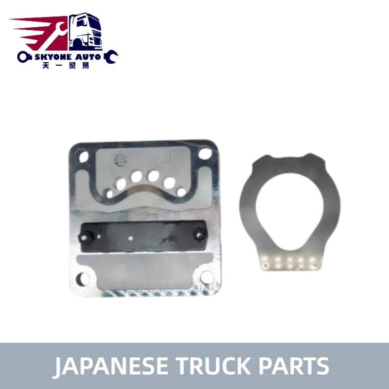 suku cadang truk Jepang Air compressor plat 8-98271713-0 8982717130 untuk ISUZU NPR 4HK1 FVR FTR Truck ISUZU TRUCK PARTS