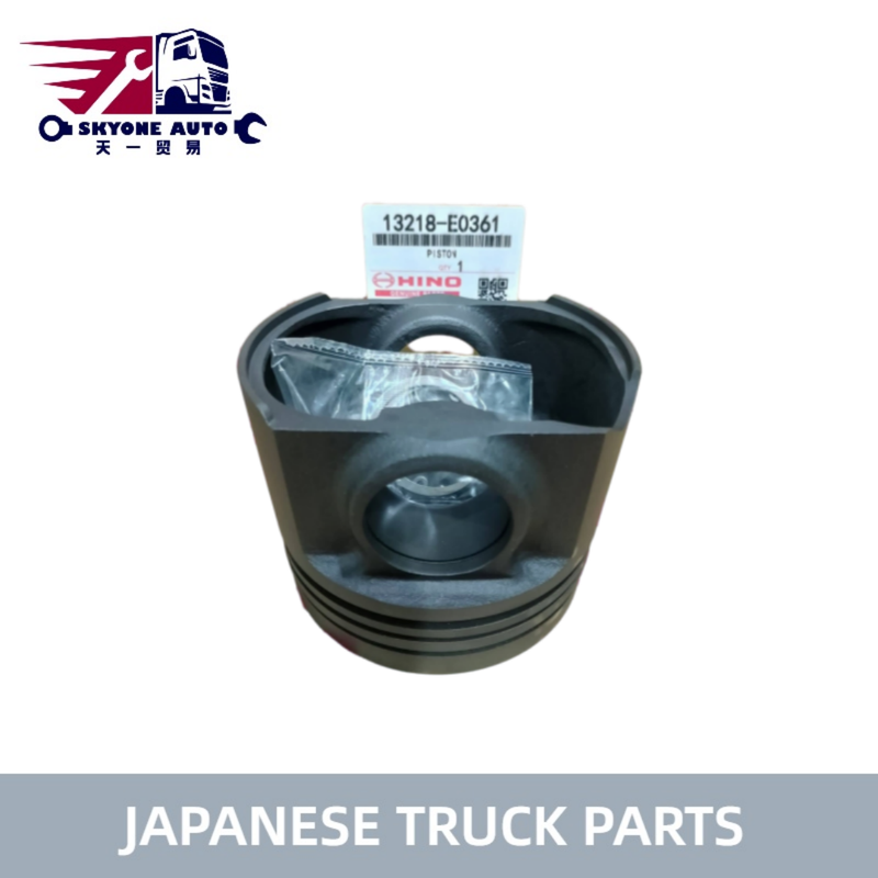 Suku Cadang Mesin Truk Jepang Piston 13218-E0361 Untuk Truk HINO 500 J08E Kualitas Tinggi