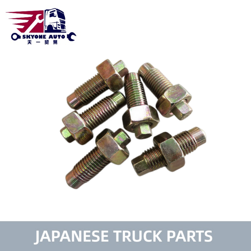 Suku cadang truk Jepang SZ113-24002 Baut Trunnion untuk Truk HINO 700 E13C P11C Suku Cadang Mesin Hino